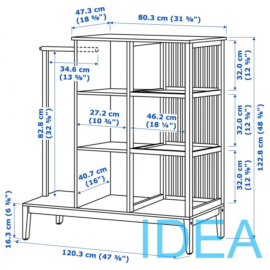 Гардеробная стольмен ikea