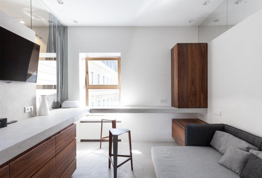 Студия в стиле Минимализм