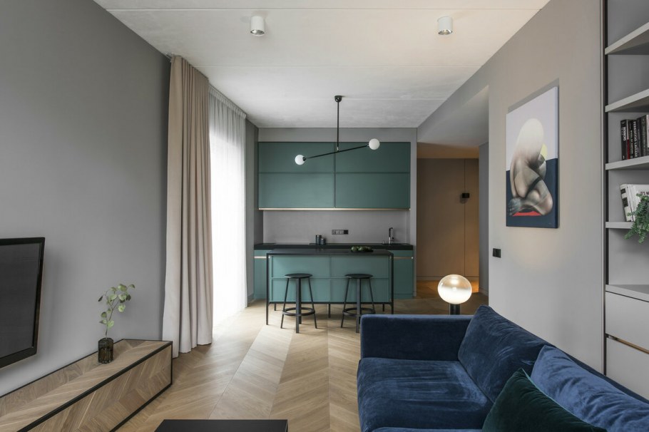 Минимализм в маленькой квартире