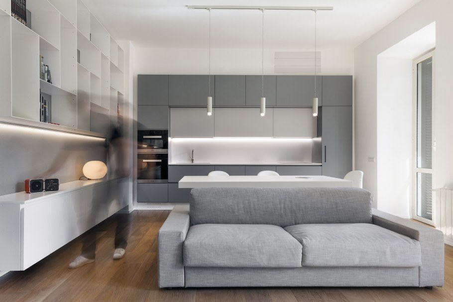 Студия в стиле Минимализм 20 кв