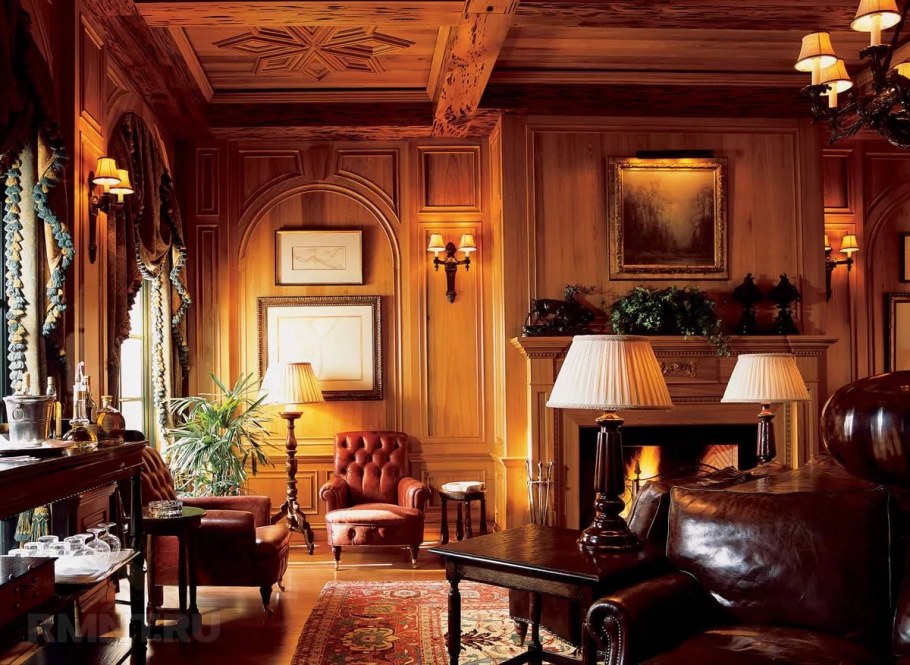 Староанглийский интерьер