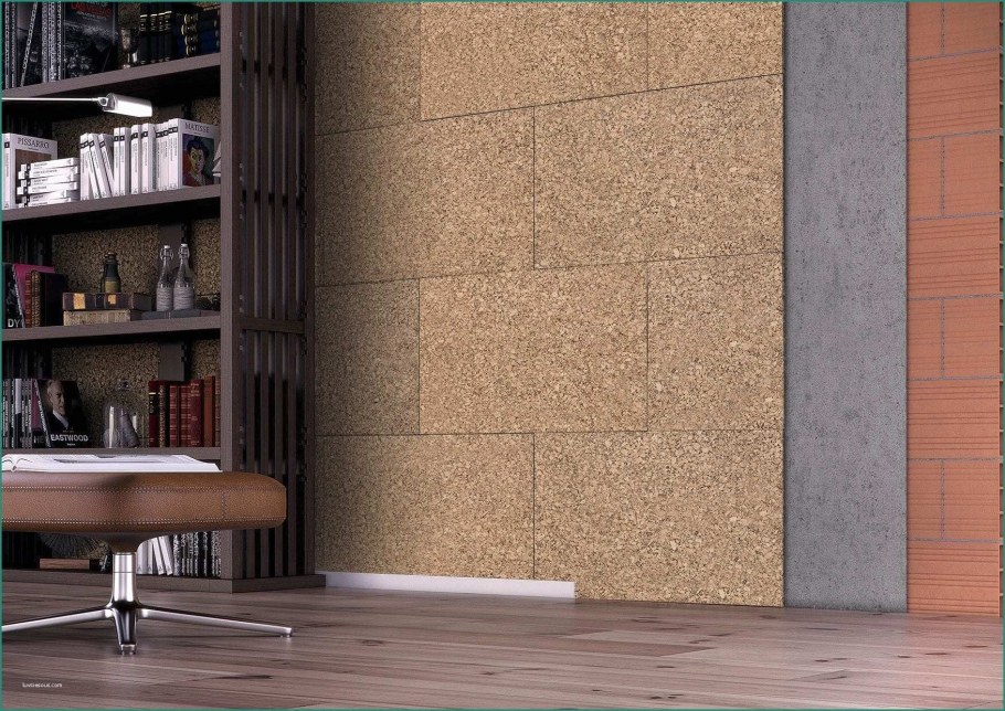 Пробковое настенное покрытие