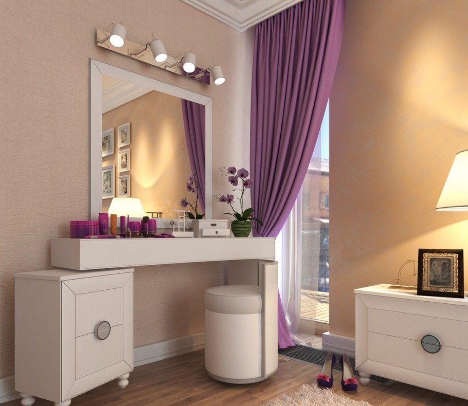 Освещение туалетного столика