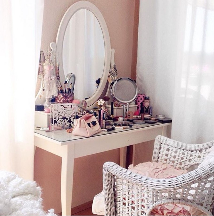 Зеркальный столик Vivien