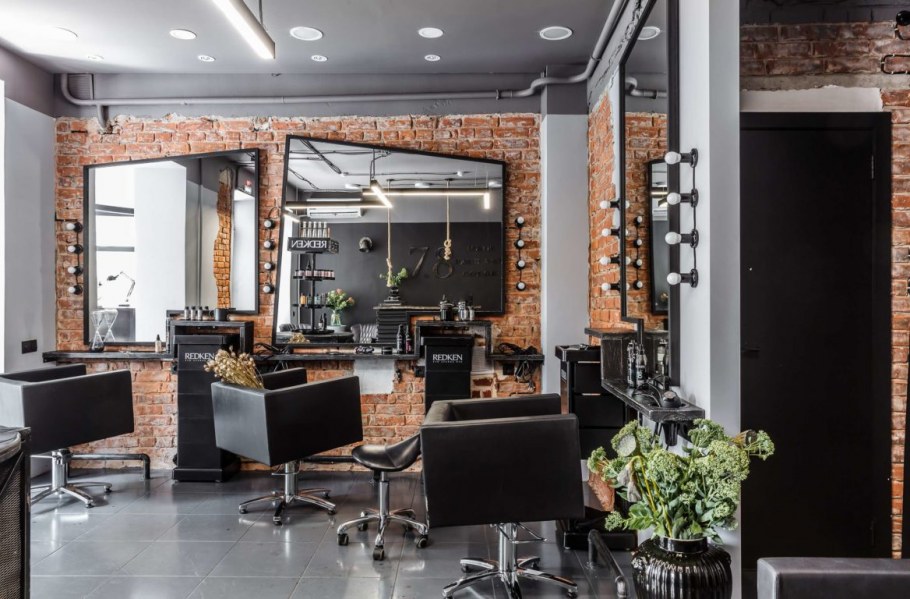 Красивый интерьер салона красоты