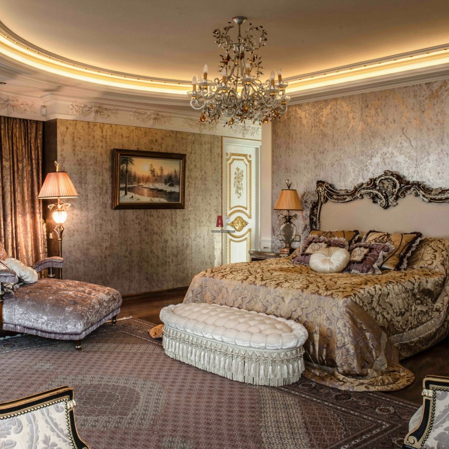 Luxury Mansion Interior спальни