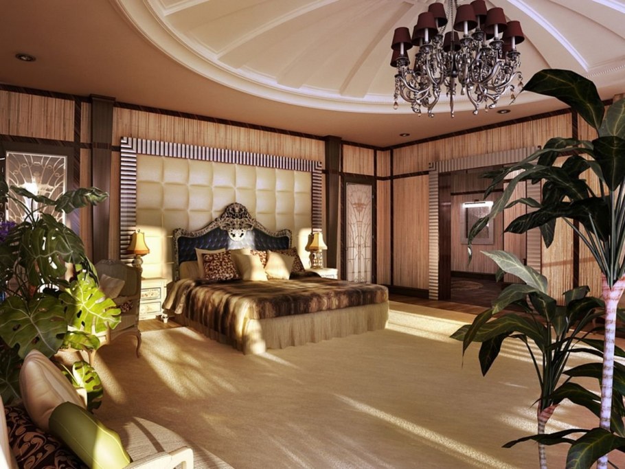 Роскошная спальня