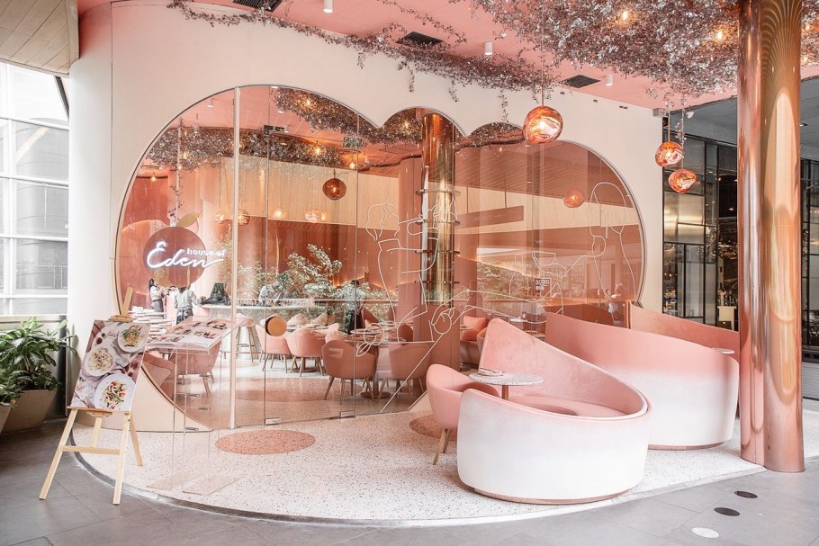 Скандинавская спальня в постельных тонах