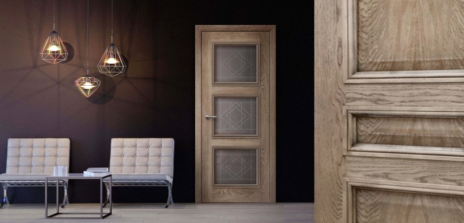 Деревянные двери в интерьере