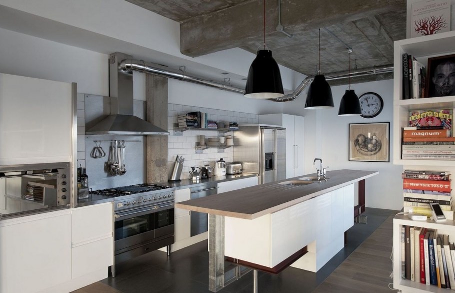 Кухня лофт Индастриал