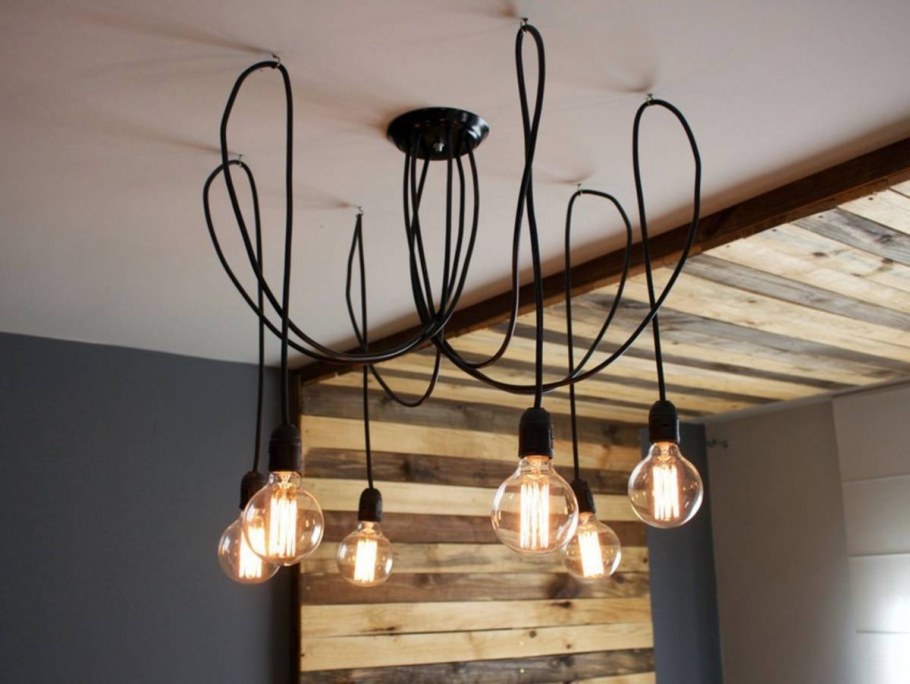 Люстра паук на 10 ламп