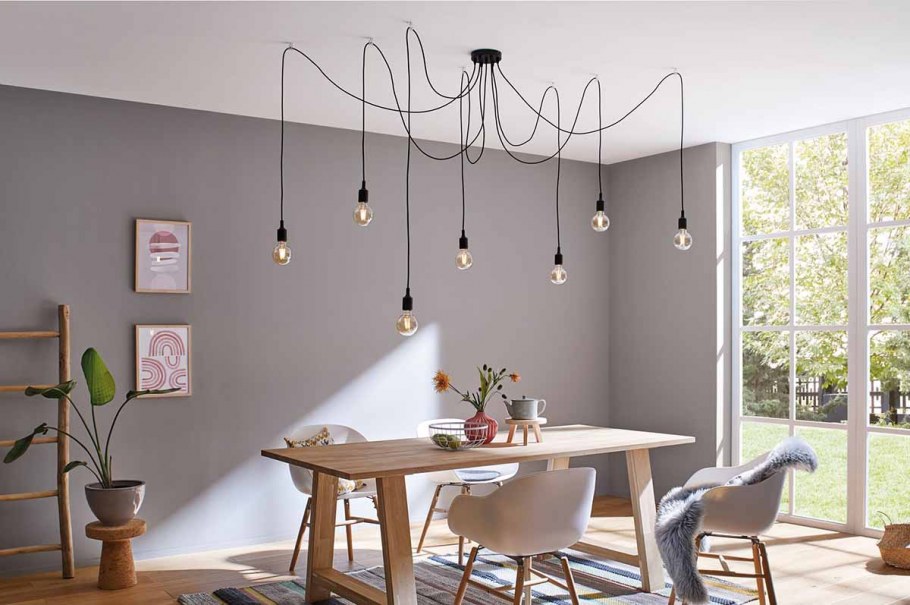 Светильник паук стимпанк стимпа