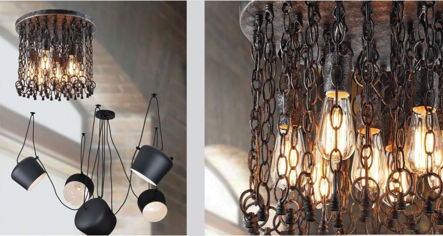 Люстра паук на 10 ламп