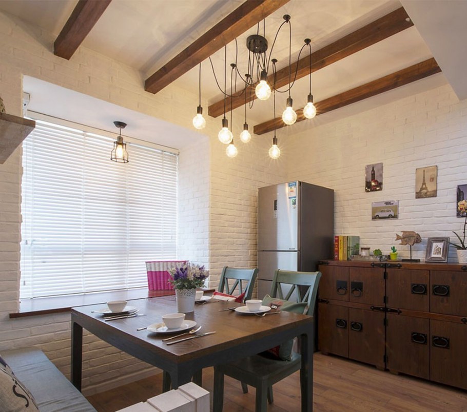 Люстра паук в интерьере