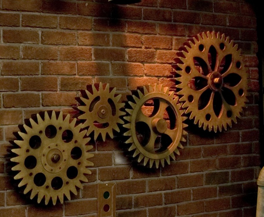 Декорации шестеренки