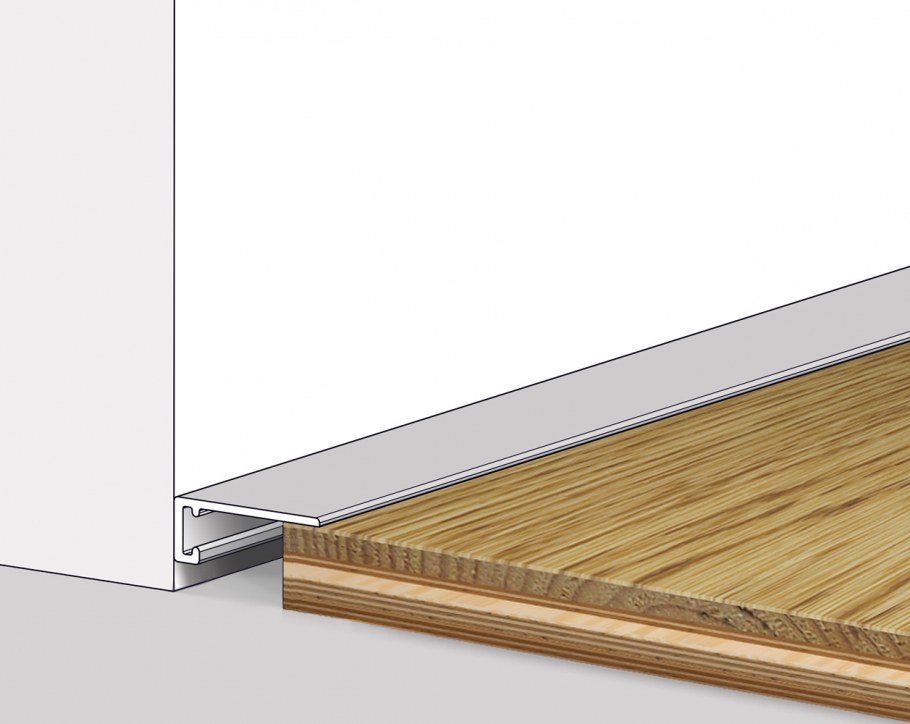 Алюминиевый плинтус Fezard Alp-80