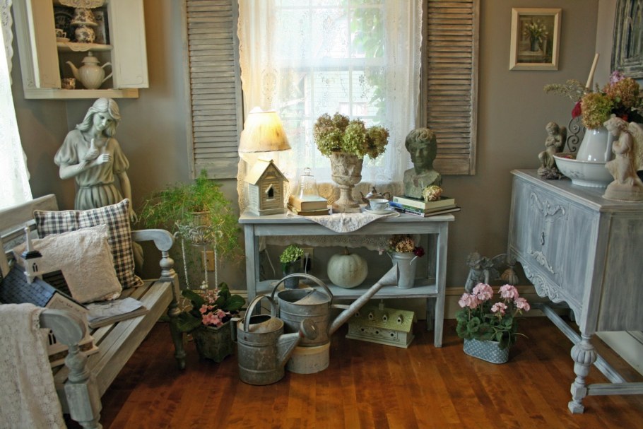 Дачный интерьер шебби Шик
