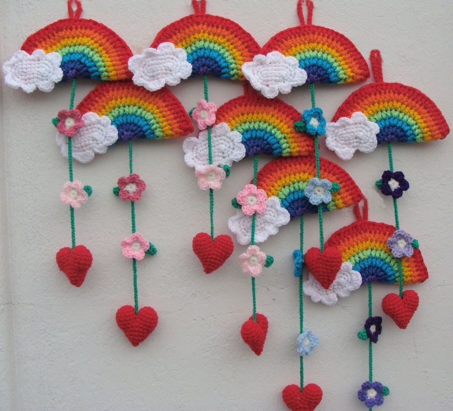 Вязаный декор для дома