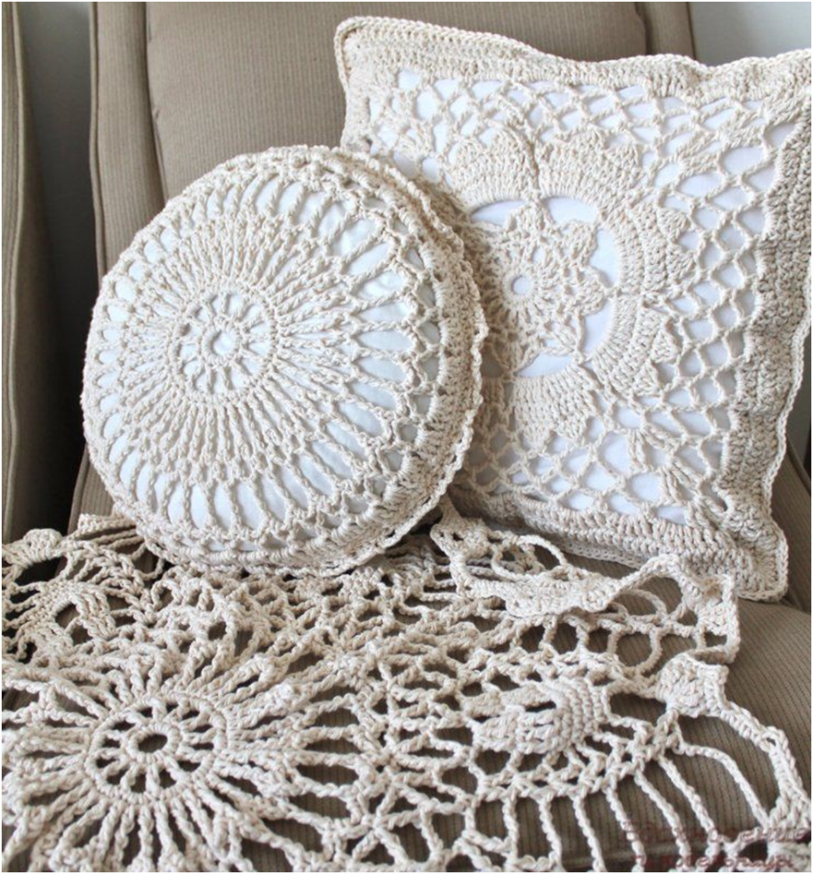 Кружево в декоре интерьера