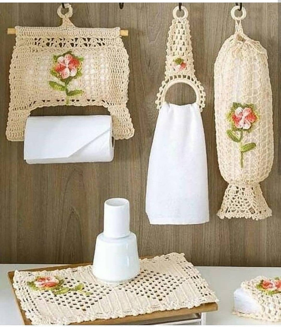 Вязаные мелочи для кухни