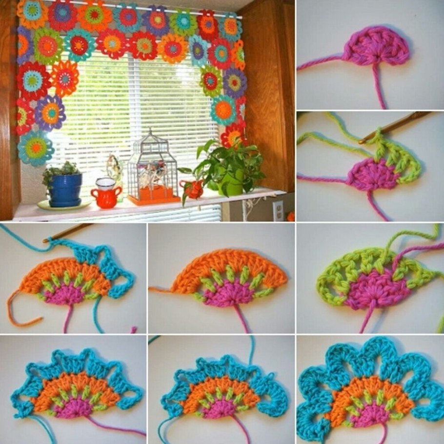 Вязаные украшения для детского сада