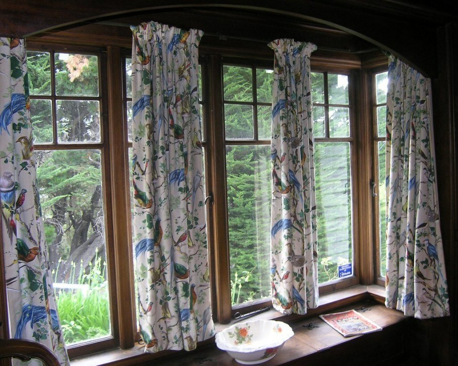 Занавески на дачу