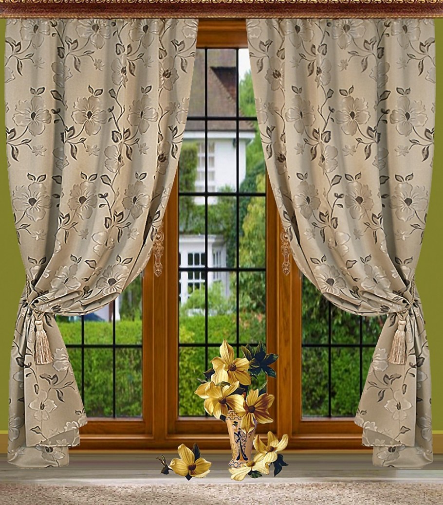 Комплект штор Саманта 43 жаккард