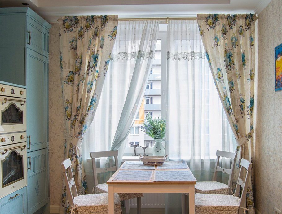 Шторы в деревенском стиле