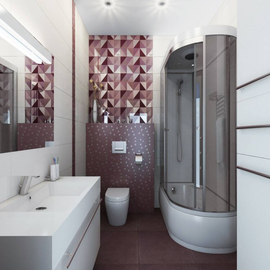 Дизайн интерьера ванной комнаты