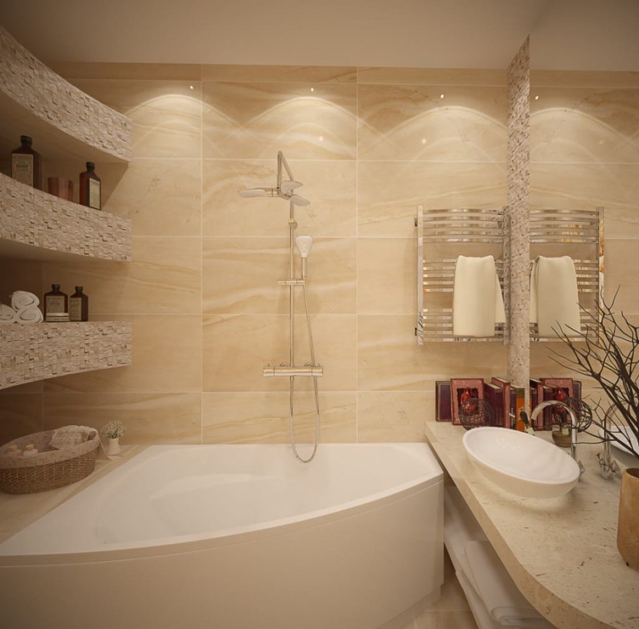 Дизайнерские проекты ванных комнат в хрущевках