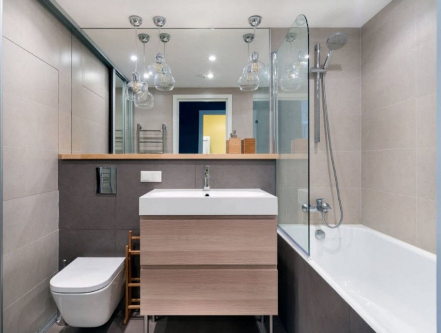 Ванная комната совмещенная