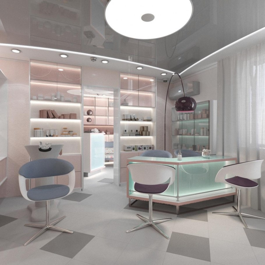 Интерьер парикмахерской