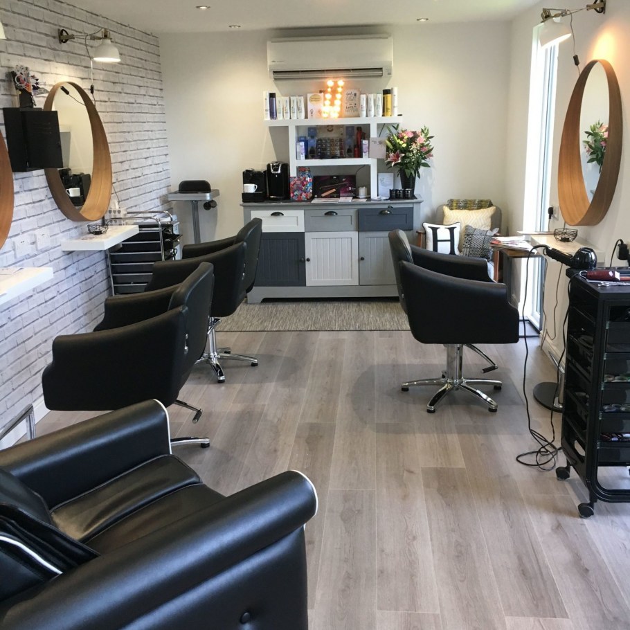 Необычный интерьер парикмахерской