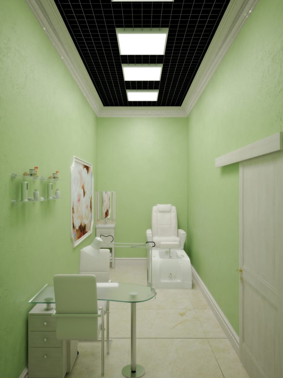 Интерьер парикмахерского зала