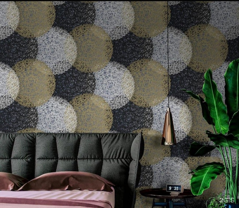 Обои виниловые на бумажной основе Vernissage Модерн 16025-33 (0,53х10 м)