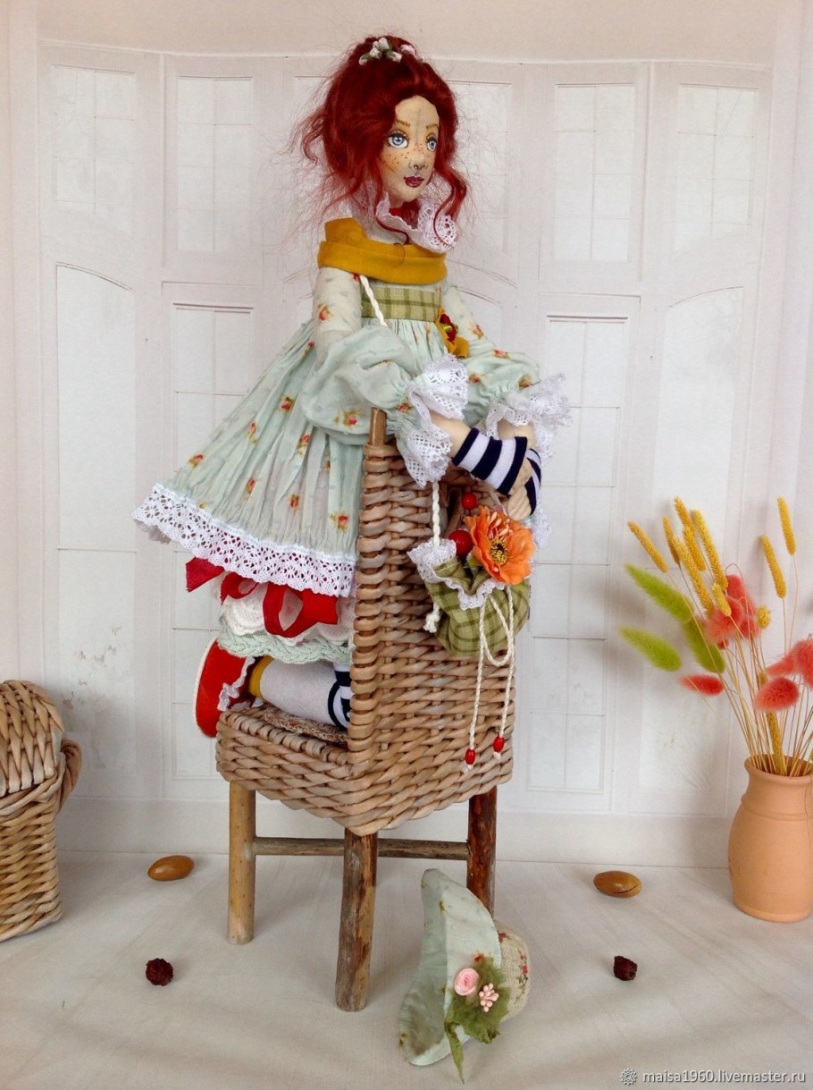 Куклы в интерьере