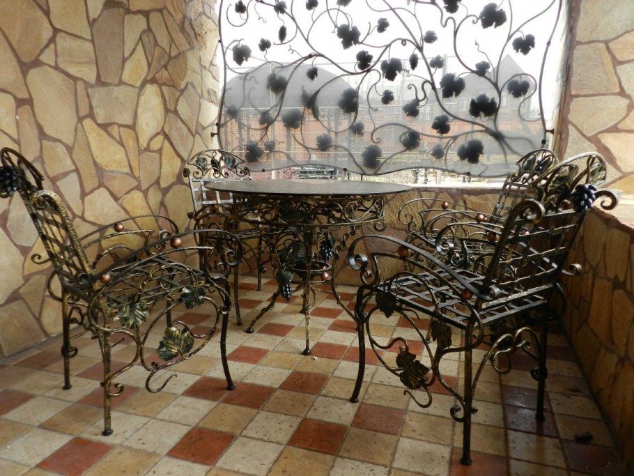 Кованые интерьер в доме