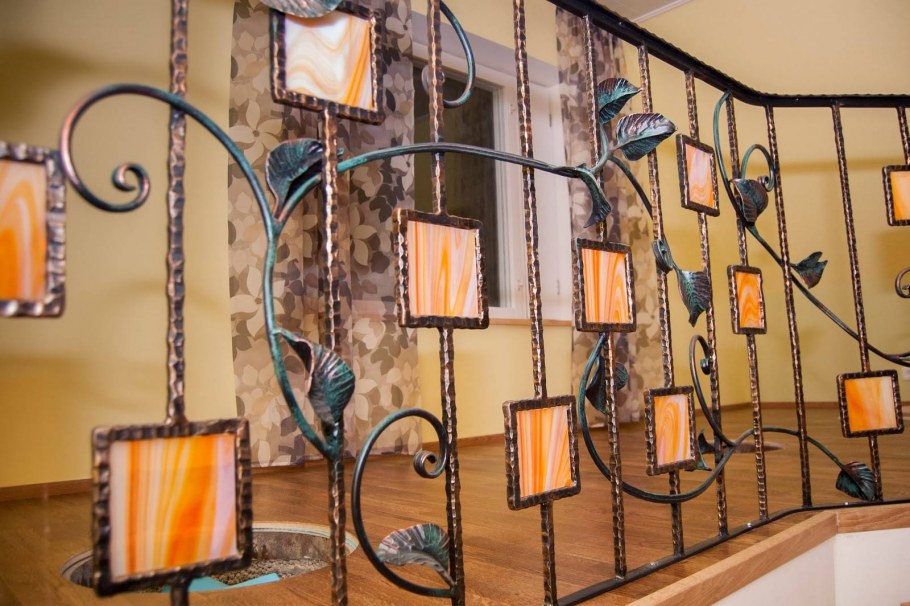 Необычные кованые перила