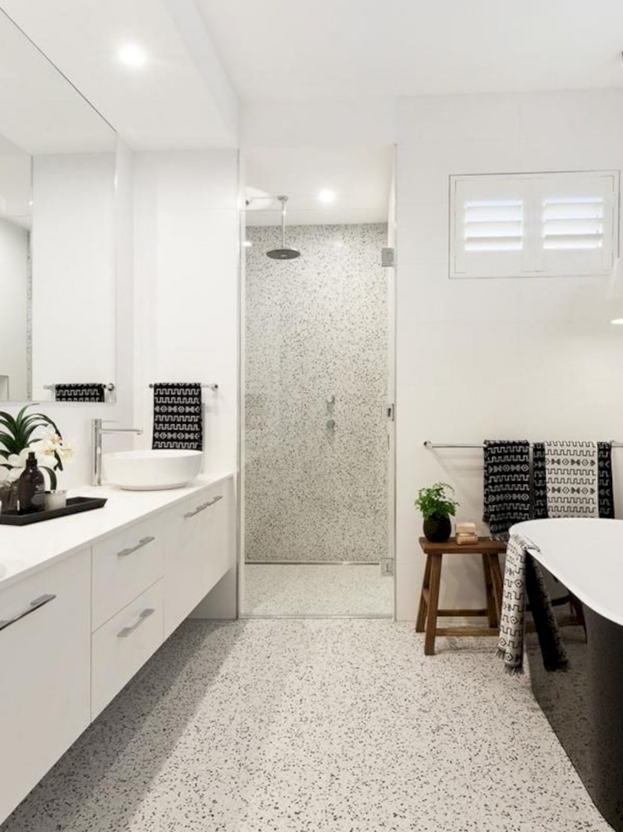 Porcelanosa белая плитка терраццо