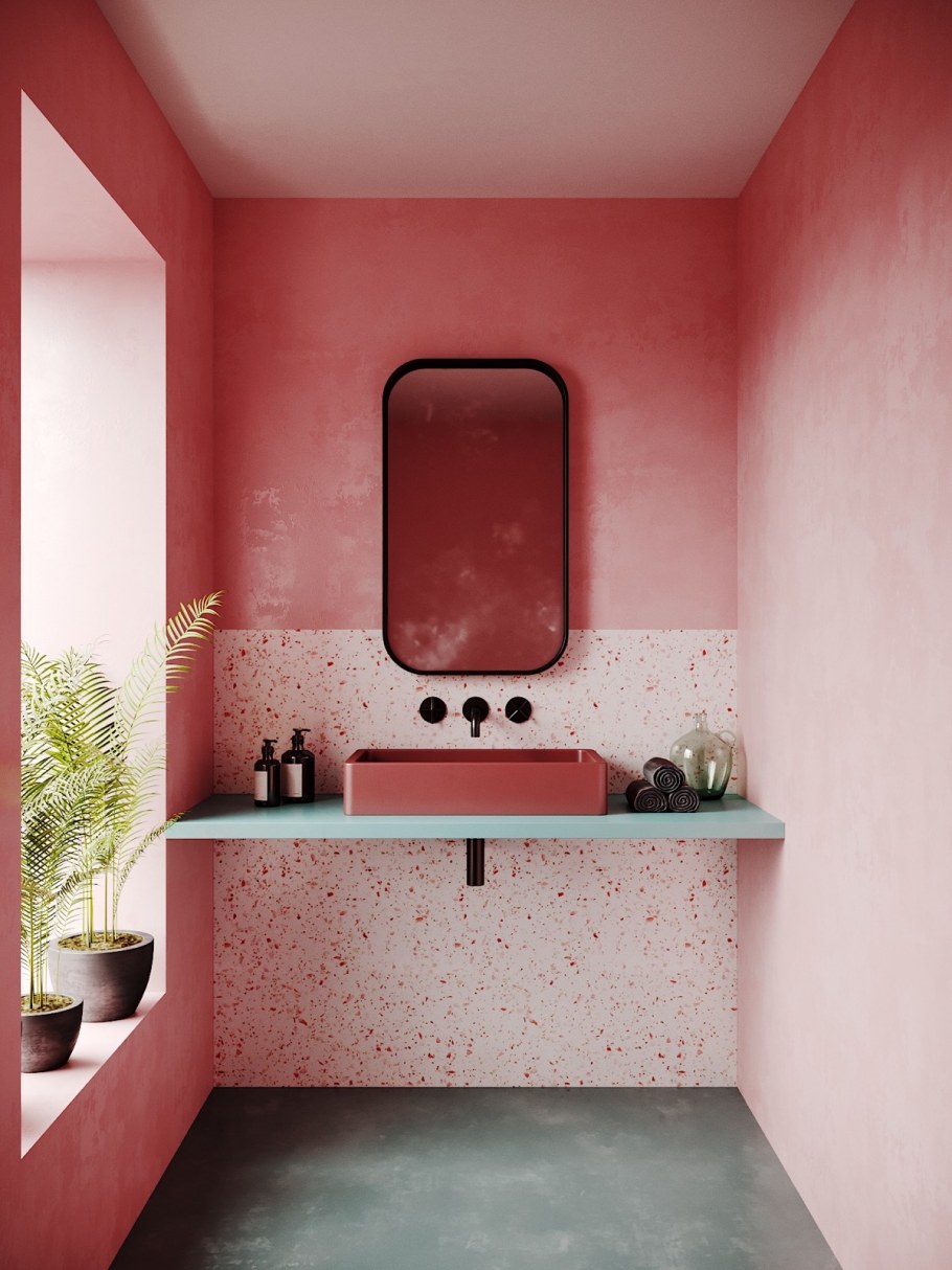 Плитка terrazzo Pink