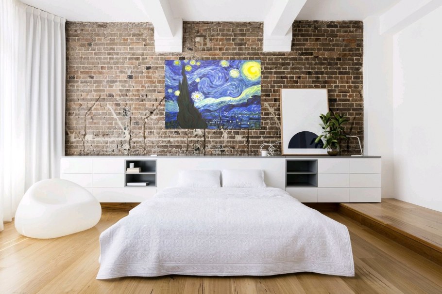 Стиль лофт кирпич белый кирпич