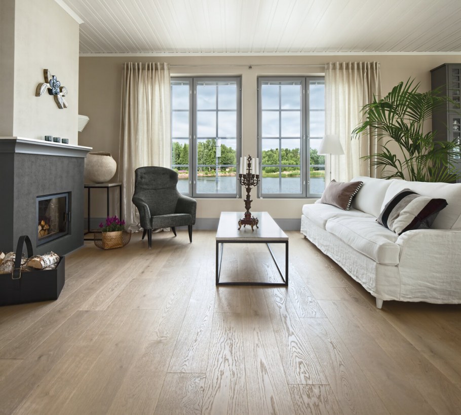 Темный ламинат в интерьере