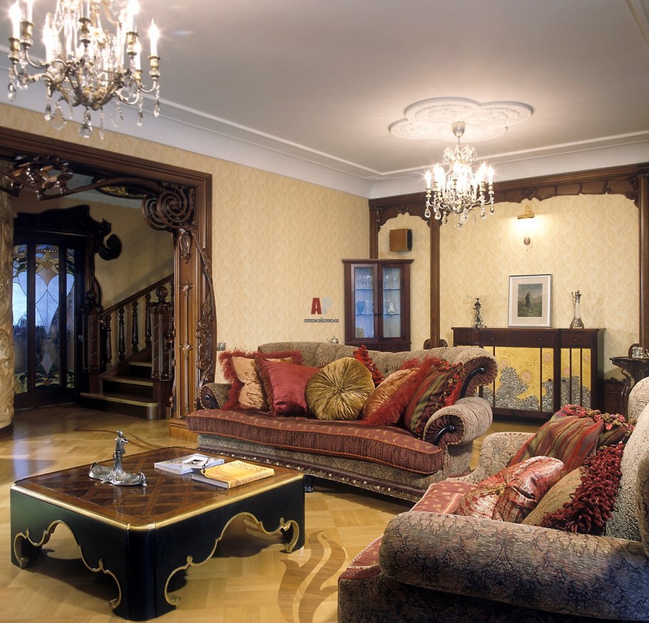 Кухня в стиле Модерн ар нуво