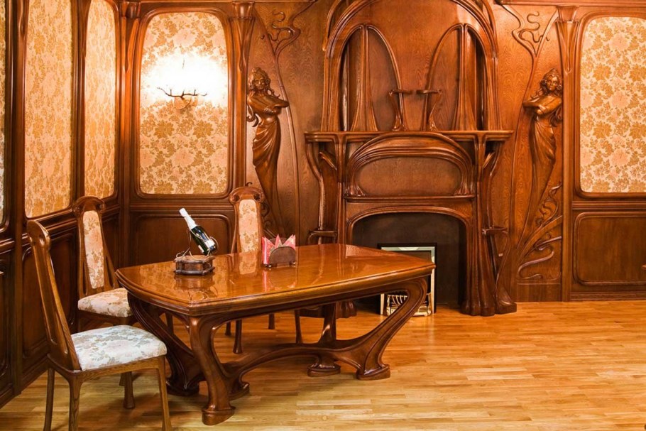 Стиль Модерн в интерьере квартиры фото