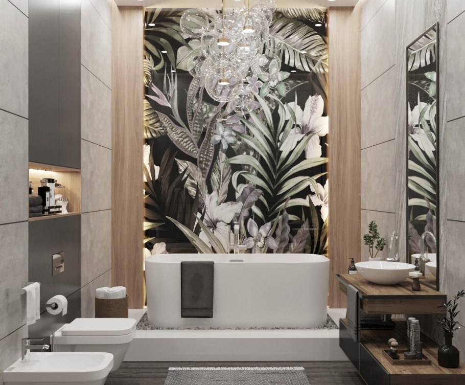 Санузел в стиле Гэтсби