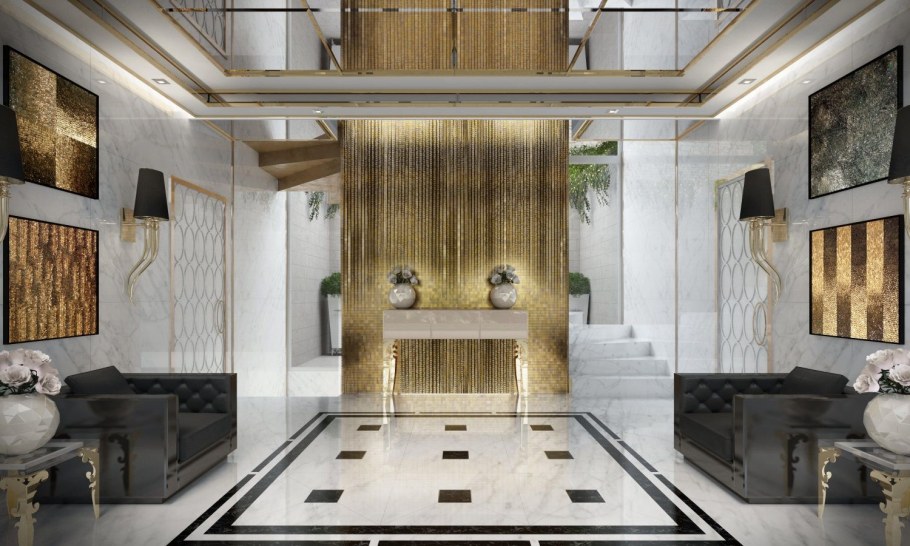 Плитка ар деко в интерьере