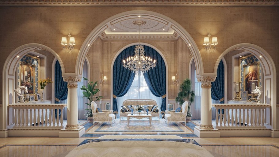 Дворец -интерьер Luxury Antonovich Design