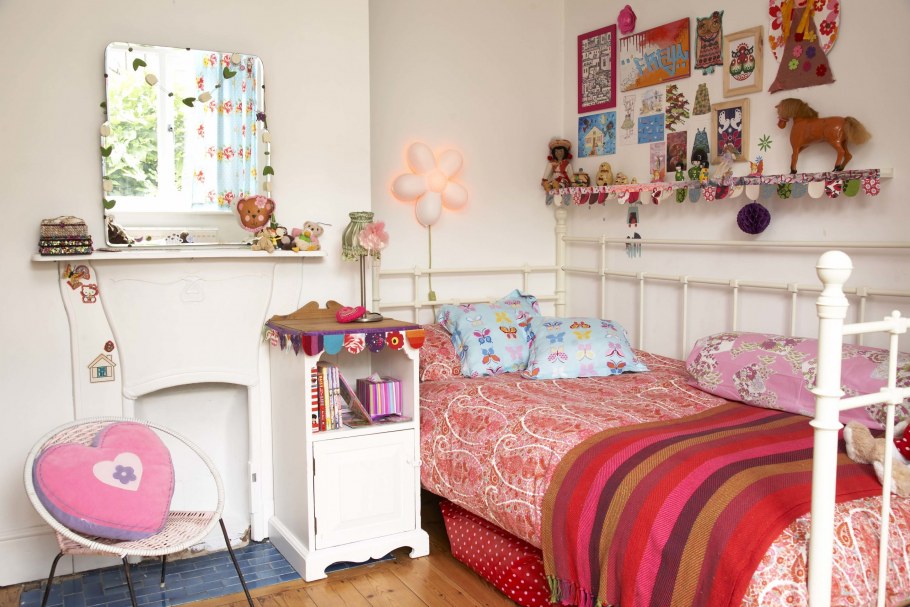 Декор для комнаты девочки уютная