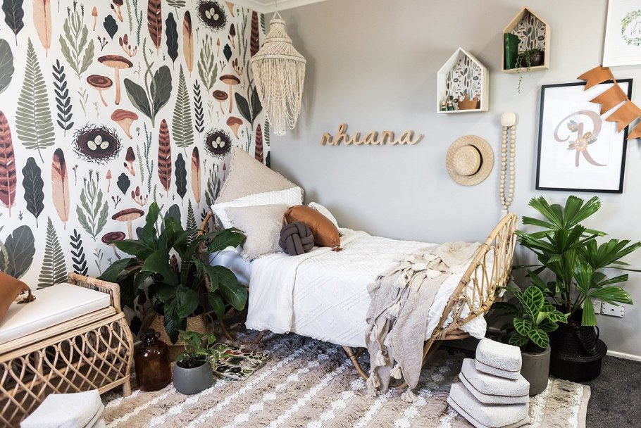 Бохо спальня для девочки