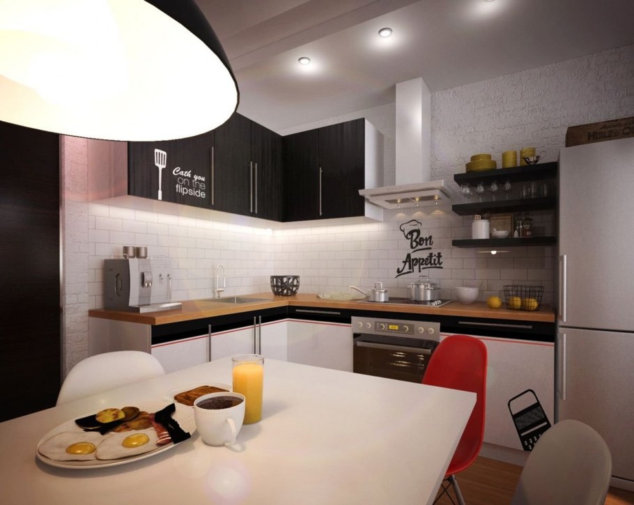 Интерьер кухни со вкусом